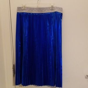 Metallic blue Lularoe Jill, Elegant collectionp